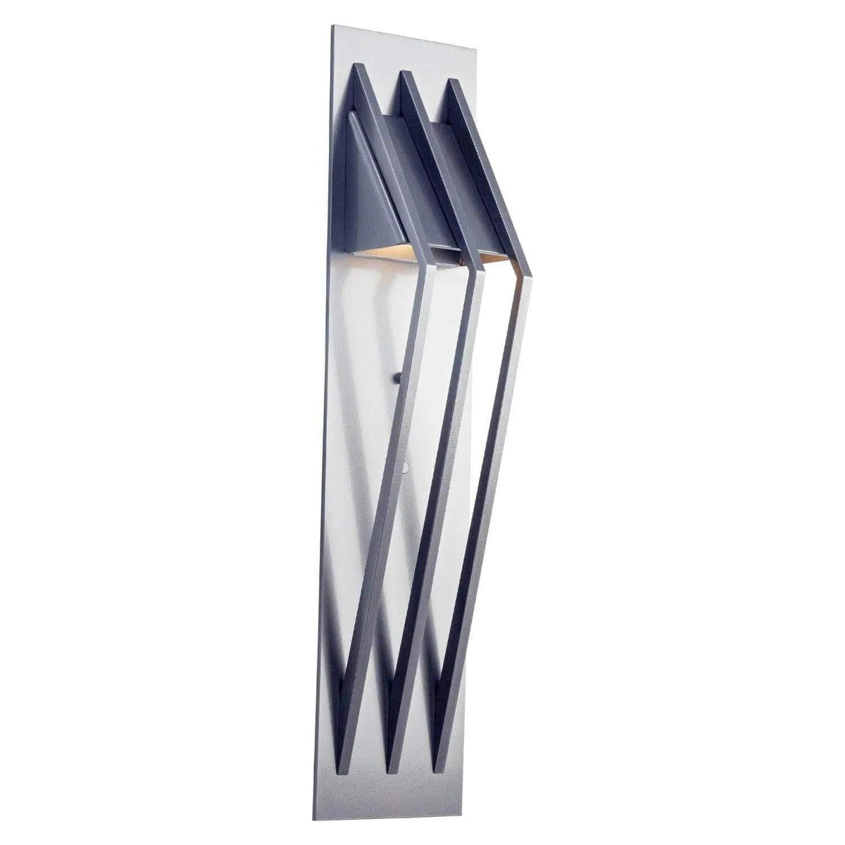Hammerton Studio - Outdoor Dark Sky 24" Tall Bridge Sconce - ODB0057-24-AG-0-L2 | Montreal Lighting & Hardware