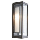 Hammerton Studio - Outdoor Double Box Cover Sconce with Glass - ODB0027-18-AG-F-L2 | Montreal Lighting & Hardware