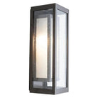 Hammerton Studio - Outdoor Double Box Cover Sconce with Glass - ODB0027-18-SB-F-L2 | Montreal Lighting & Hardware