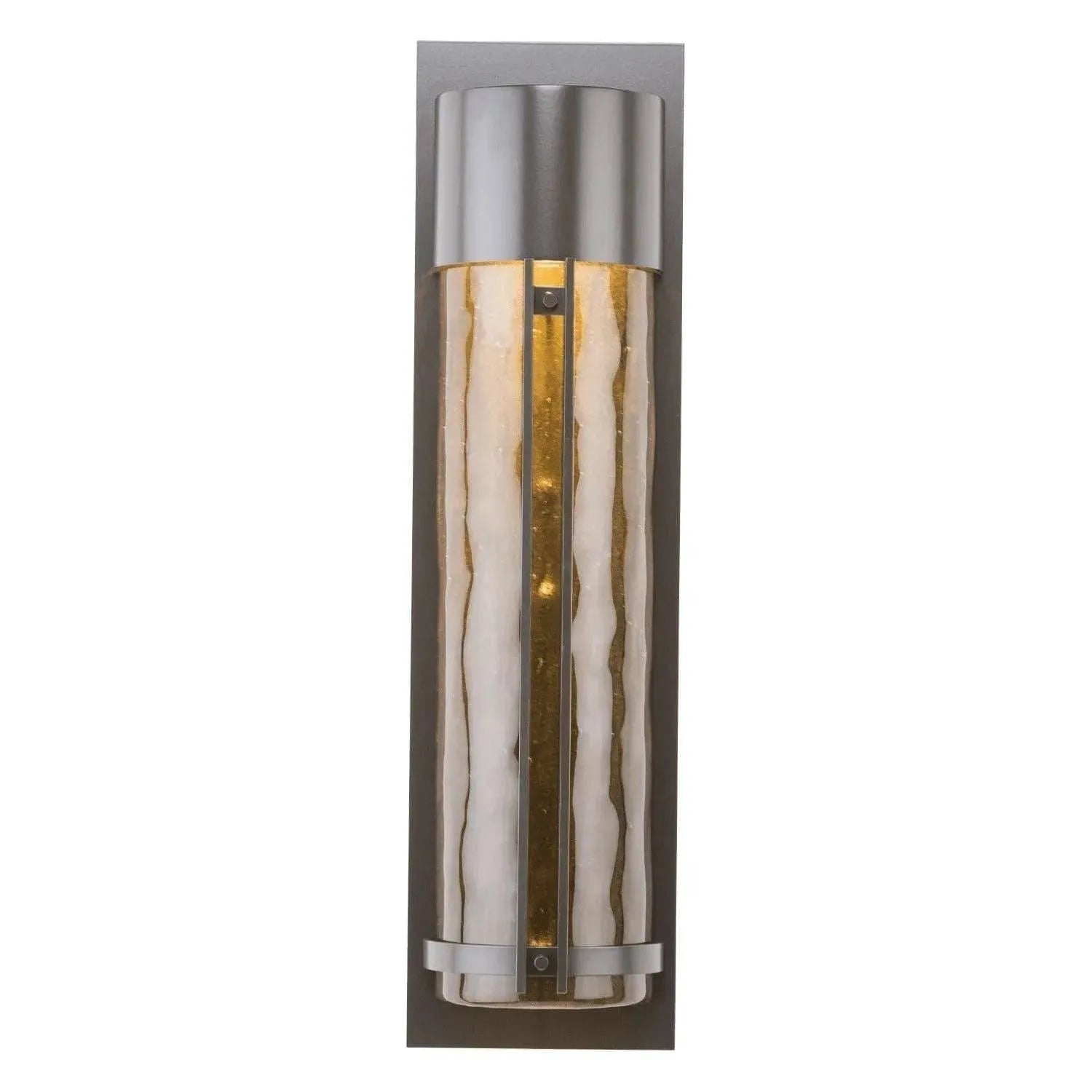 Hammerton Studio - Outdoor Medium Round Cover Sconce with Metalwork - ODB0054-26-SB-BG-G1 | Montreal Lighting & Hardware