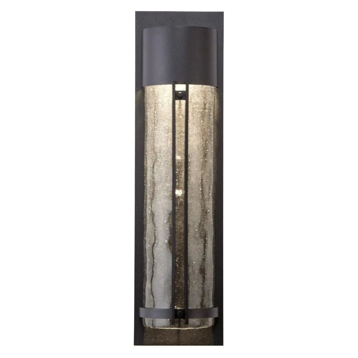 Hammerton Studio - Outdoor Medium Round Cover Sconce with Metalwork - ODB0054-26-TB-SG-G1 | Montreal Lighting & Hardware
