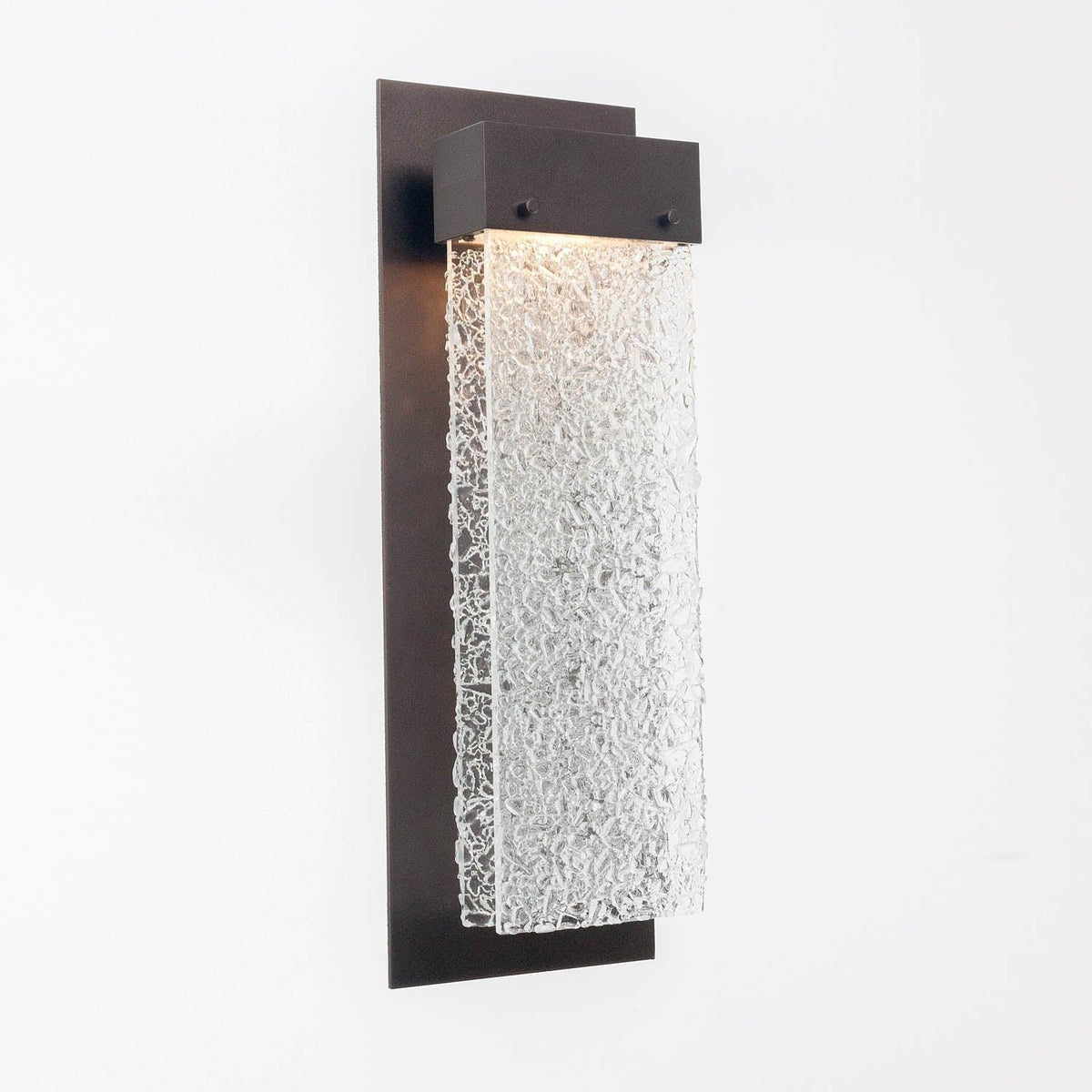Hammerton Studio - Parallel Glass Indoor Sconce - IDB0042-1A-FB-CR-L1 | Montreal Lighting & Hardware