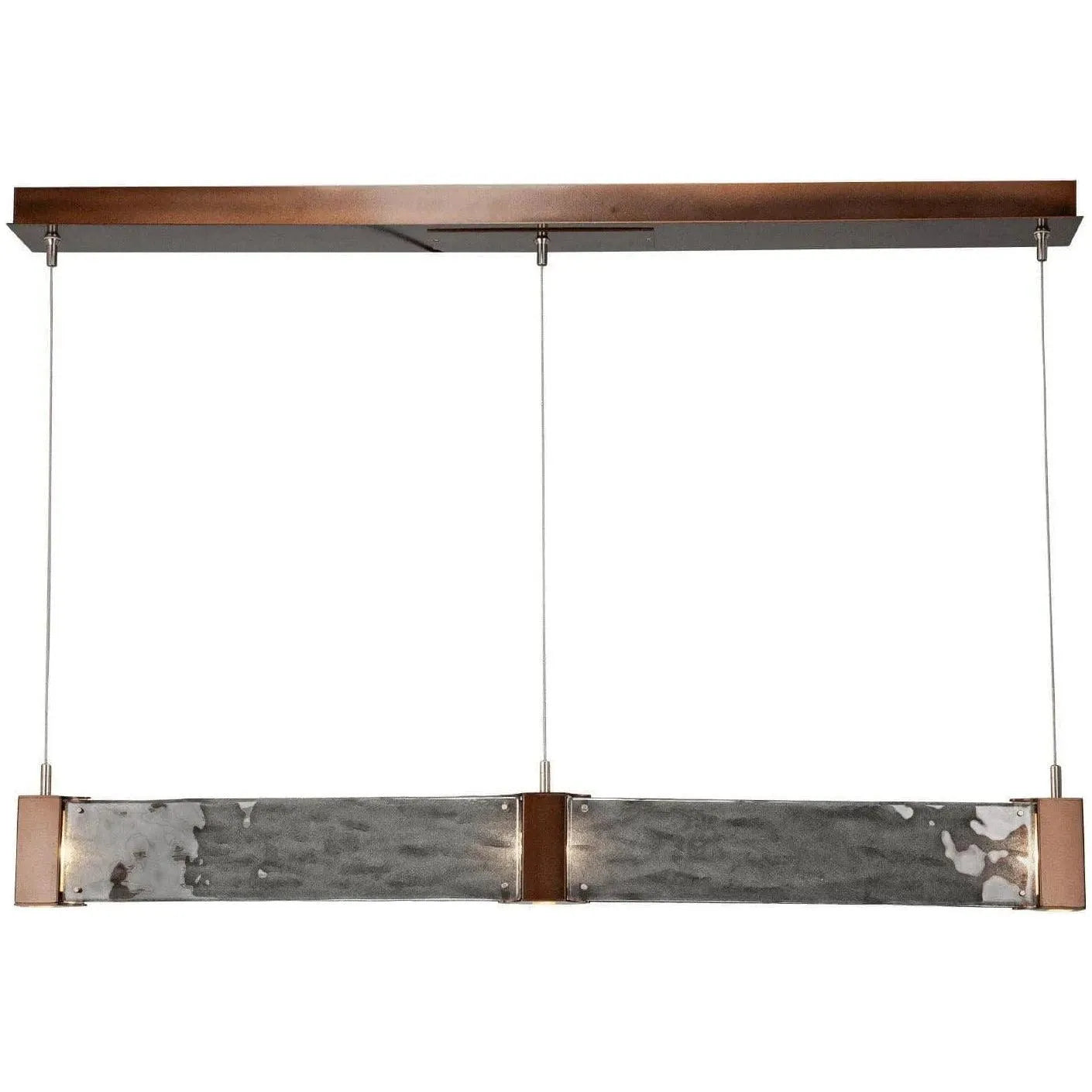 Hammerton Studio - Parallel Linear Suspension, 7-Light - PLB0042-47-RB-SG-CA1-L1 | Montreal Lighting & Hardware
