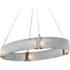 Hammerton Studio - Parallel Oval Chandelier, 44-Inch - PLB0042-44-SN-CR-CA1-L1 | Montreal Lighting & Hardware