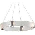 Hammerton Studio - Parallel Ring Chandelier, 33-Inch - CHB0042-33-GM-CG-CA1-L1 | Montreal Lighting & Hardware