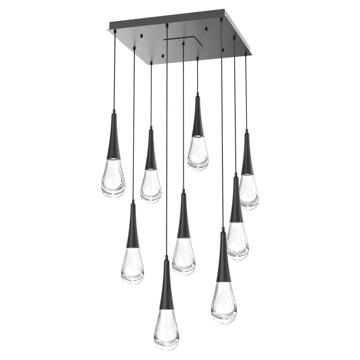 Hammerton Studio - Raindrop Square Multi-Port - CHB0078-09-BB-C-C01-L1 | Montreal Lighting & Hardware