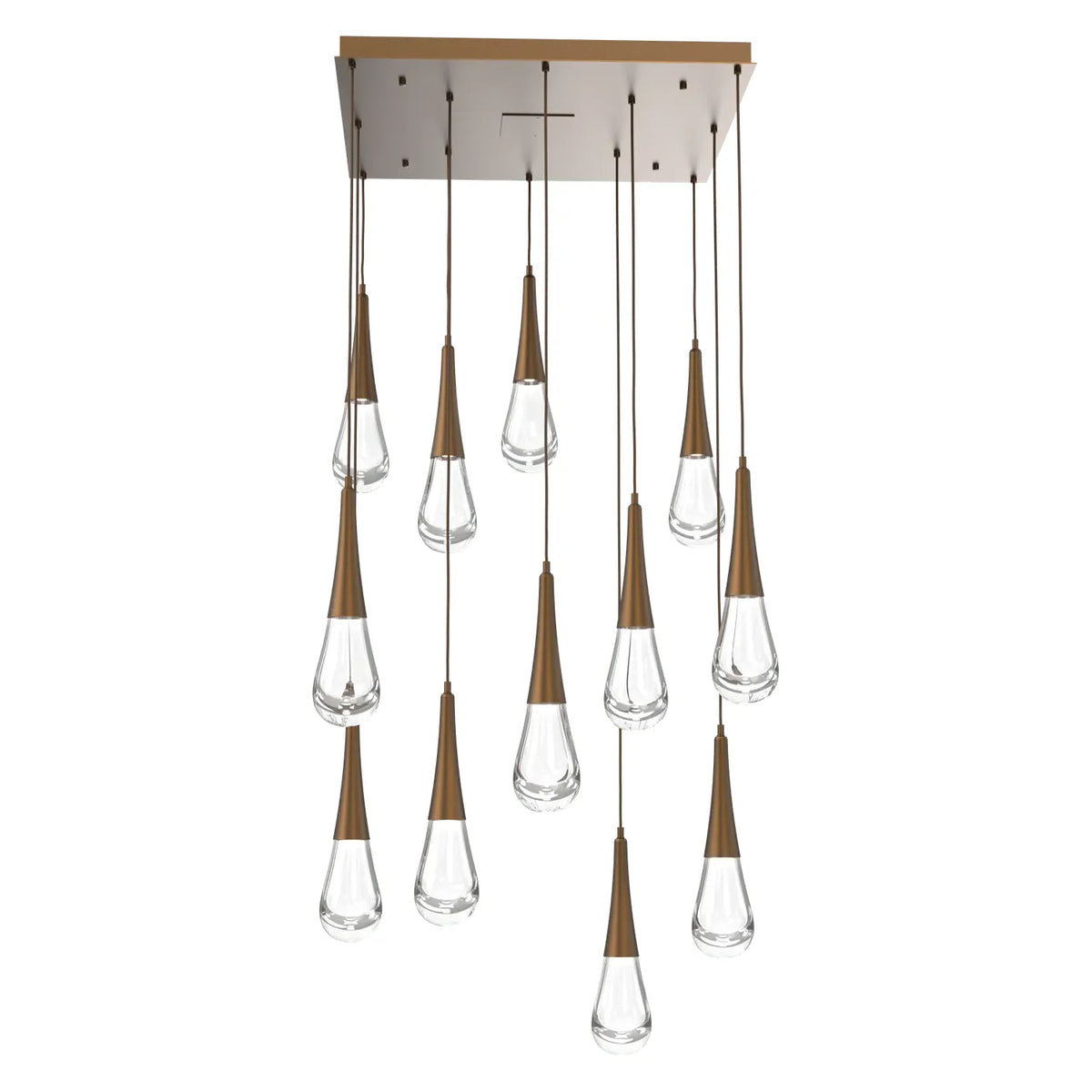 Hammerton Studio - Raindrop Square Multi-Port - CHB0078-12-FB-C-C01-L1 | Montreal Lighting & Hardware