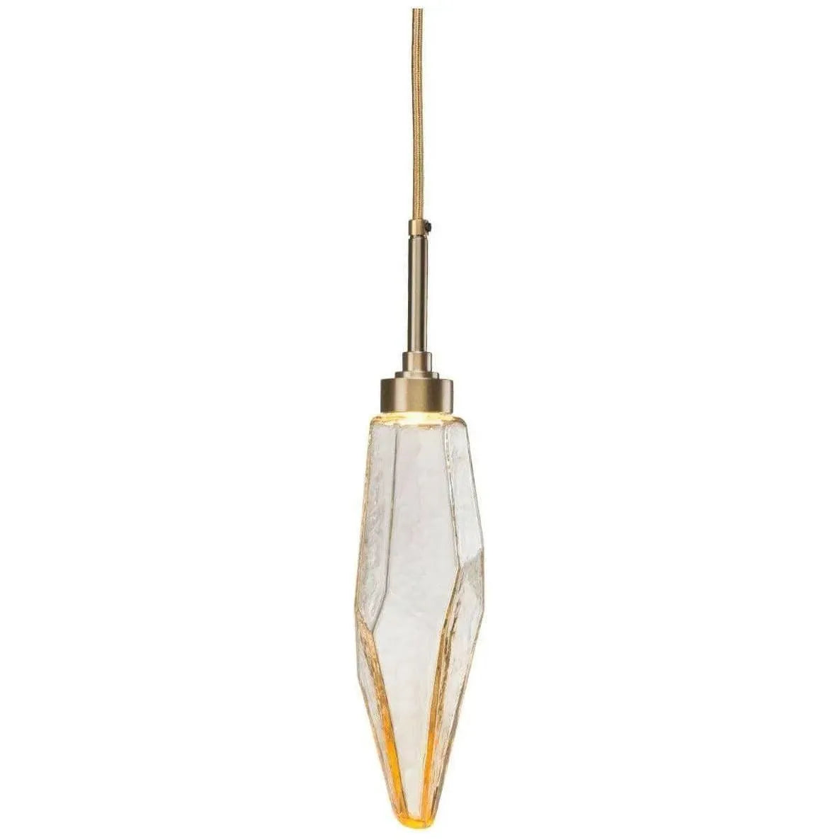 Hammerton Studio - Rock Crystal Pendant, 15-Inch - LAB0050-15-HB-CA-C01-L1 | Montreal Lighting & Hardware