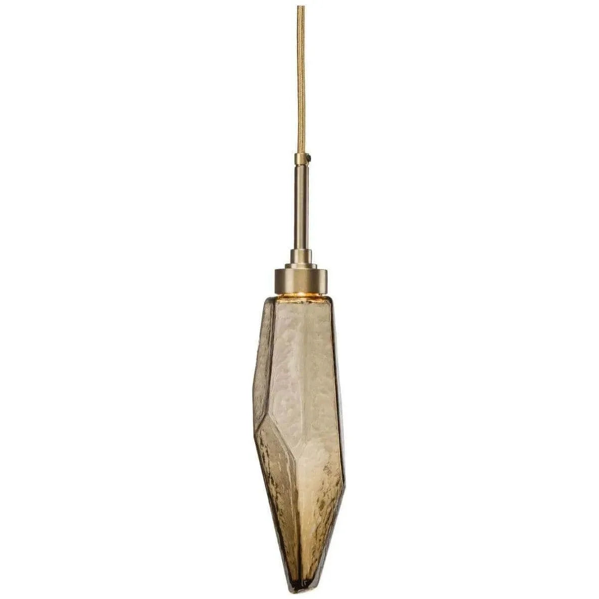 Hammerton Studio - Rock Crystal Pendant, 15-Inch - LAB0050-15-HB-CB-C01-L1 | Montreal Lighting & Hardware
