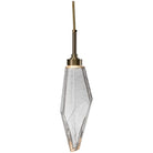 Hammerton Studio - Rock Crystal Pendant, 17-Inch - LAB0050-17-HB-CC-C01-L1 | Montreal Lighting & Hardware