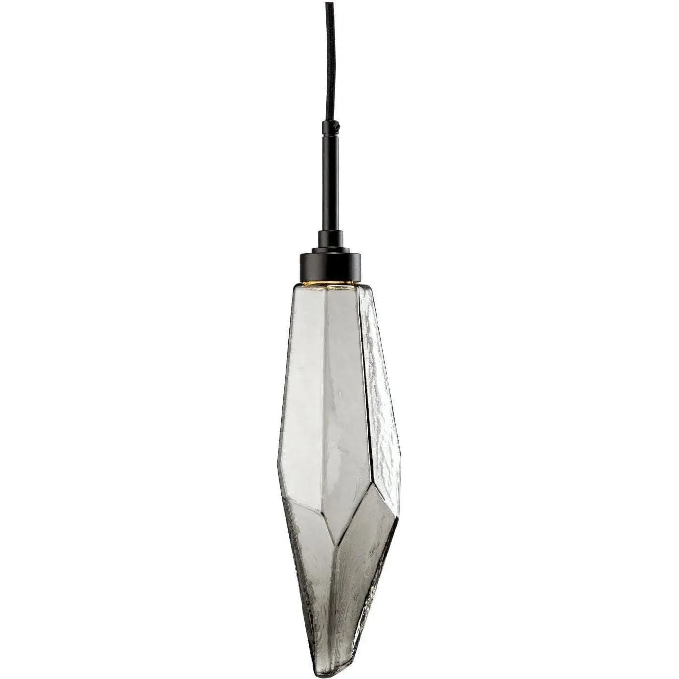Hammerton Studio - Rock Crystal Pendant, 17-Inch - LAB0050-17-MB-CS-C01-L1 | Montreal Lighting & Hardware