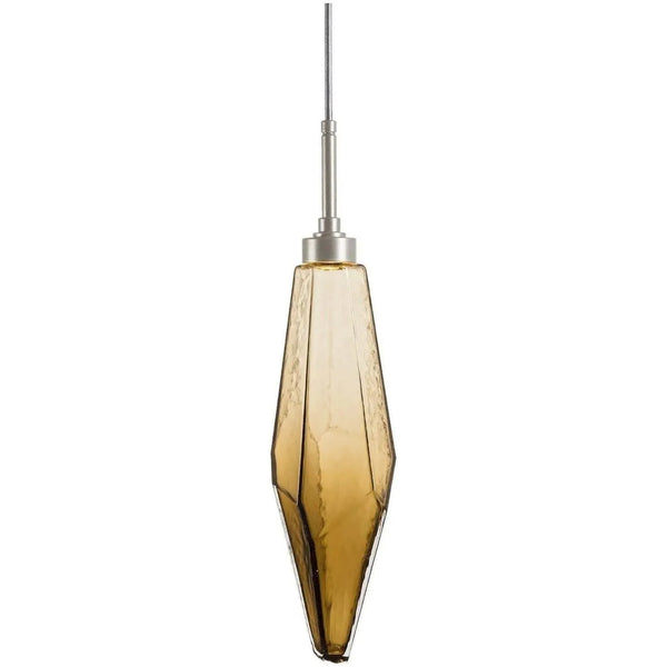 Cristal de roche Suspension, 19 pouces