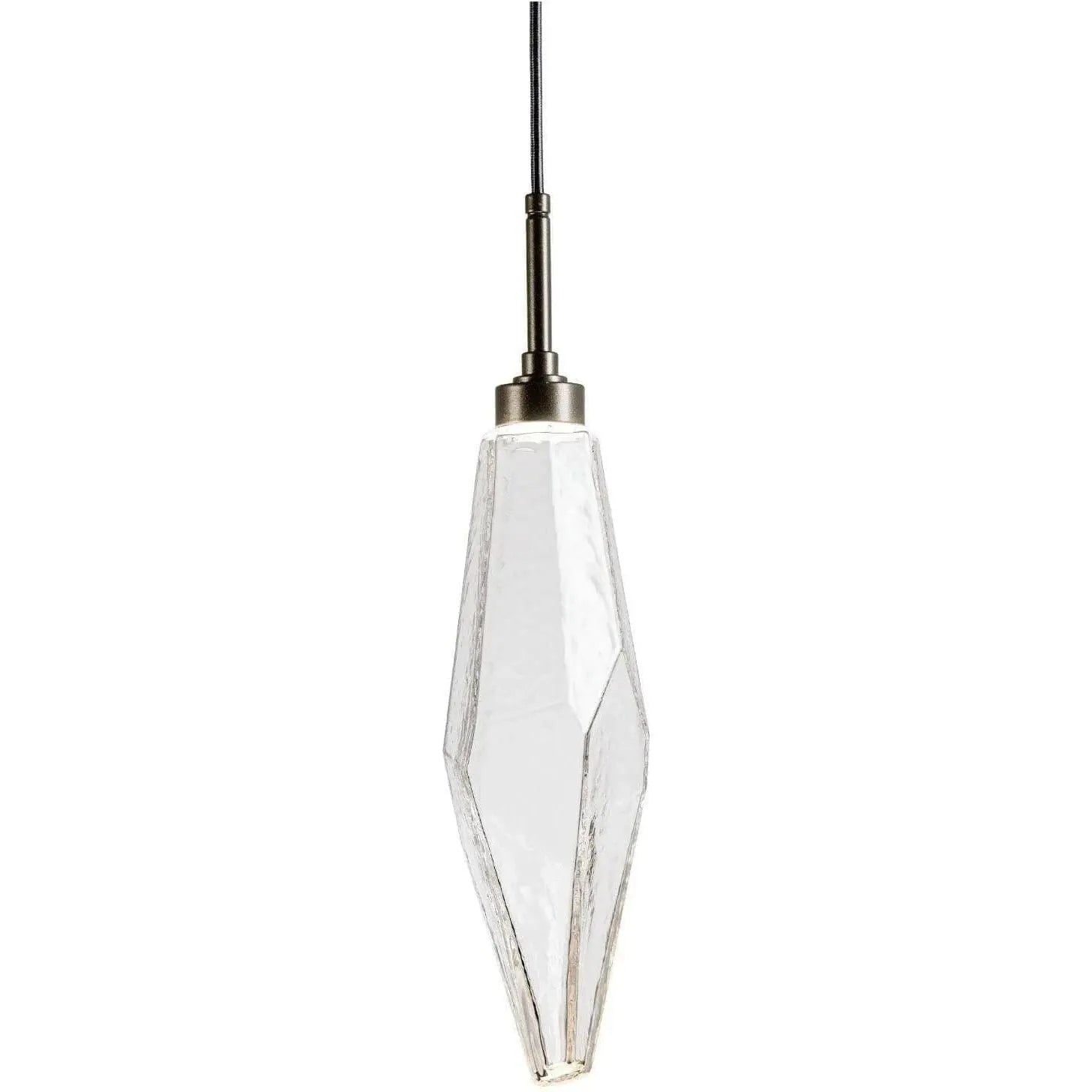 Hammerton Studio - Rock Crystal Pendant, 19-Inch - LAB0050-19-BS-CC-C01-L1 | Montreal Lighting & Hardware