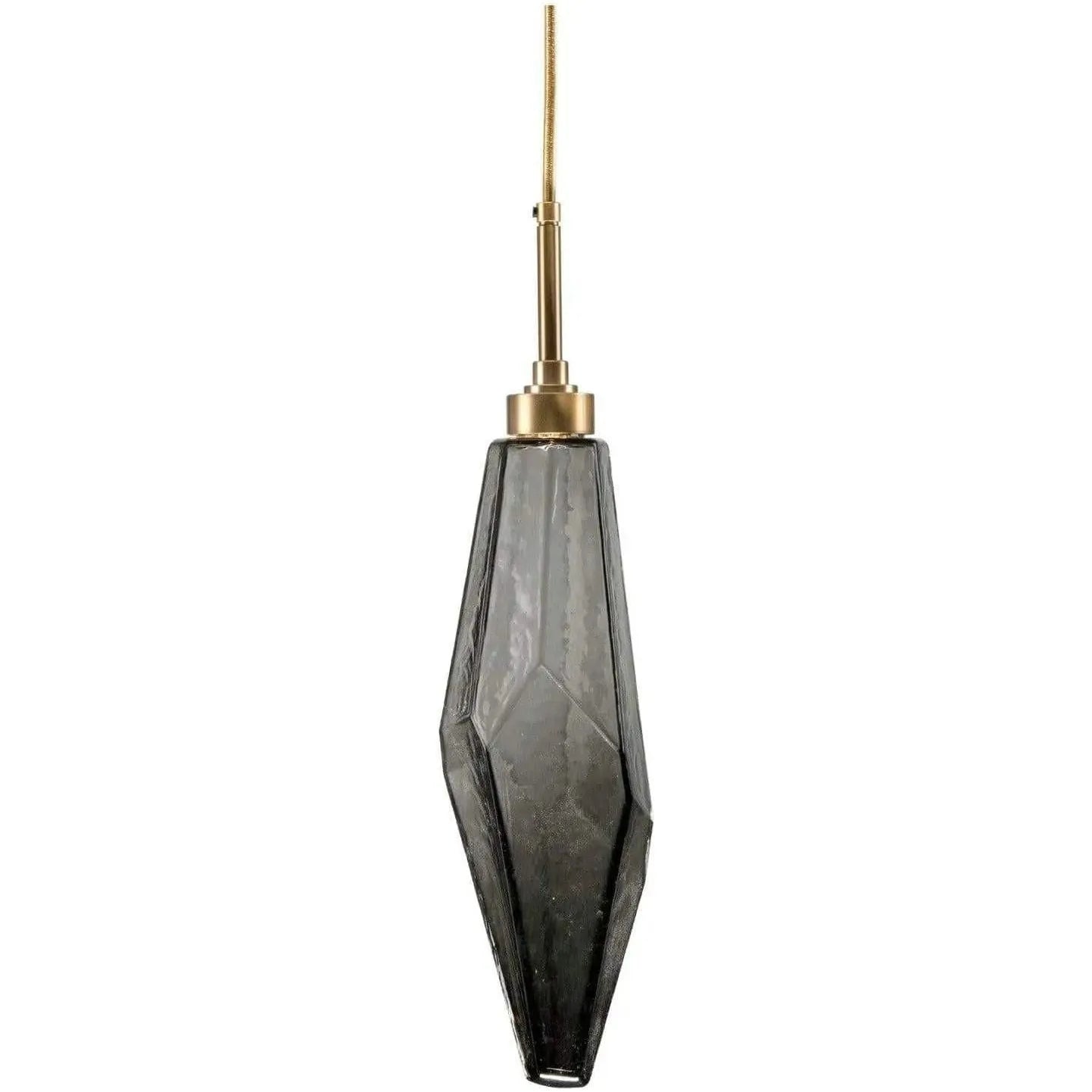 Hammerton Studio - Rock Crystal Pendant, 19-Inch - LAB0050-19-HB-CS-C01-L1 | Montreal Lighting & Hardware