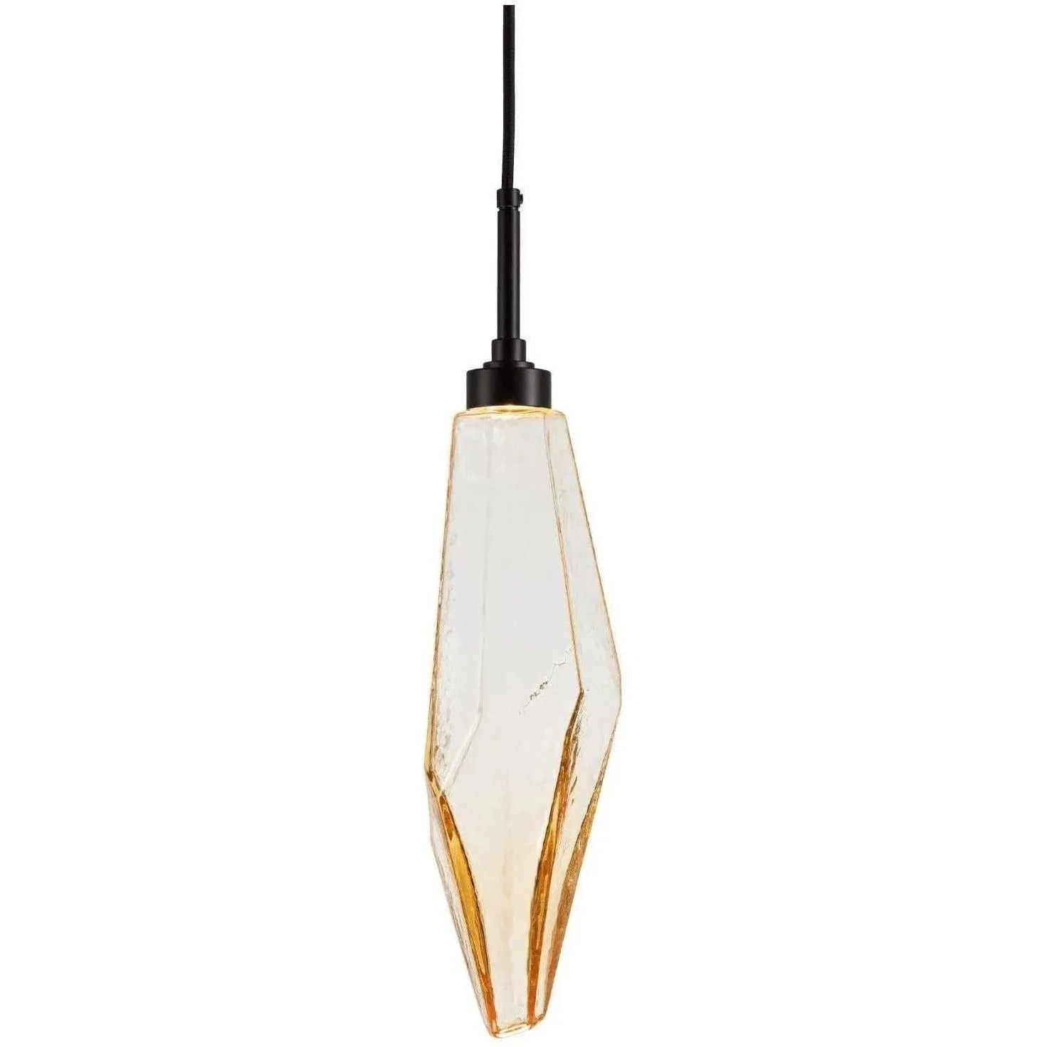 Hammerton Studio - Rock Crystal Pendant, 19-Inch - LAB0050-19-MB-CA-C01-L1 | Montreal Lighting & Hardware