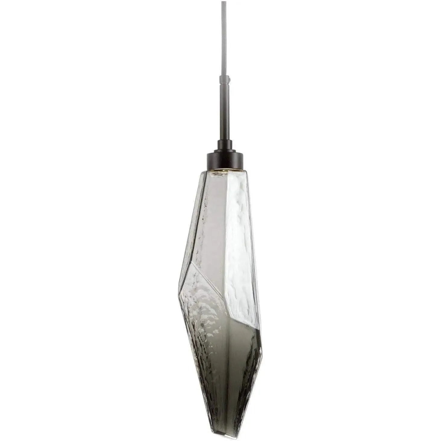 Hammerton Studio - Rock Crystal Pendant, 19-Inch - LAB0050-19-MB-CS-C01-L1 | Montreal Lighting & Hardware