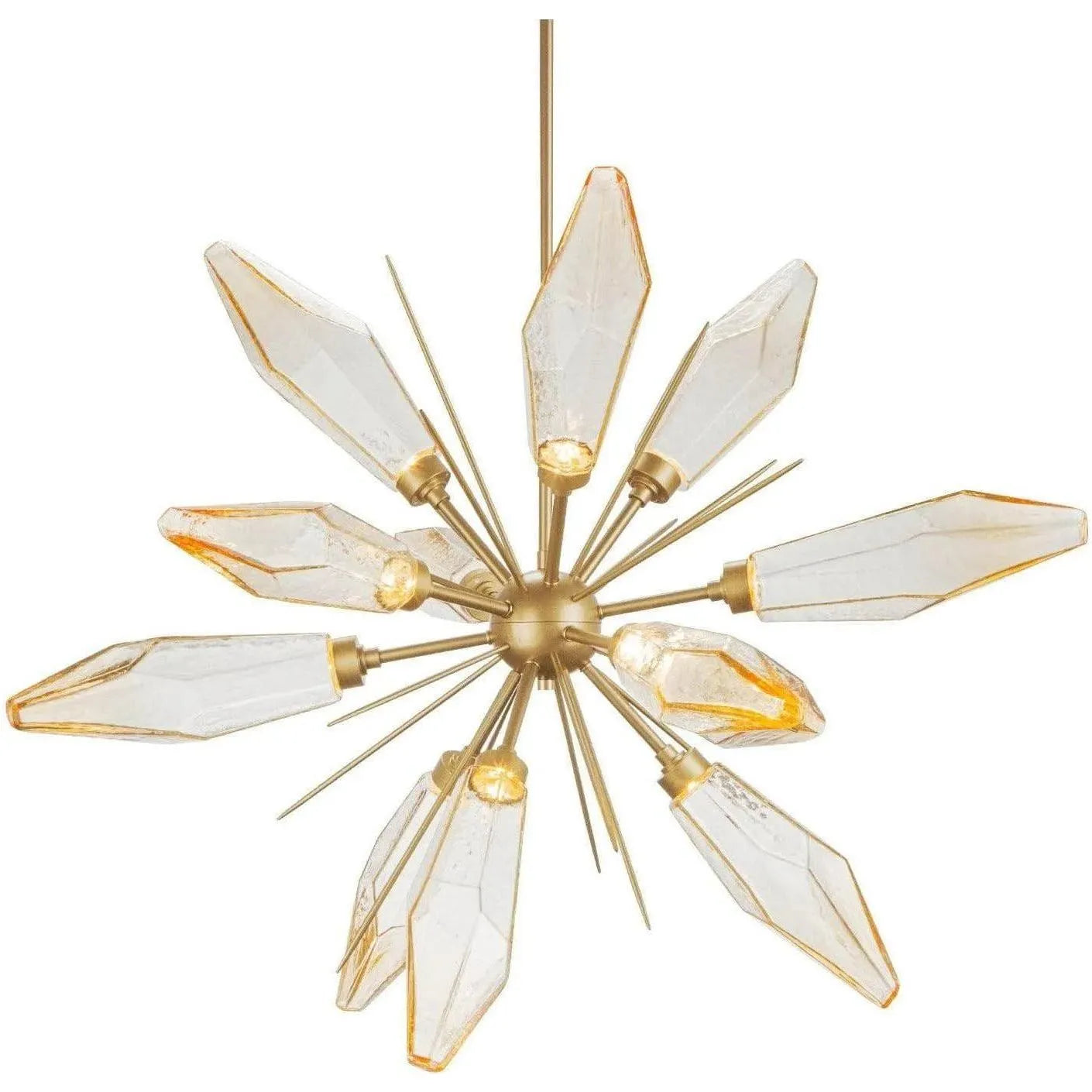 Hammerton Studio - Rock Crystal Starburst, 38-Inch - CHB0050-0A-GB-CA-001-L1 | Montreal Lighting & Hardware