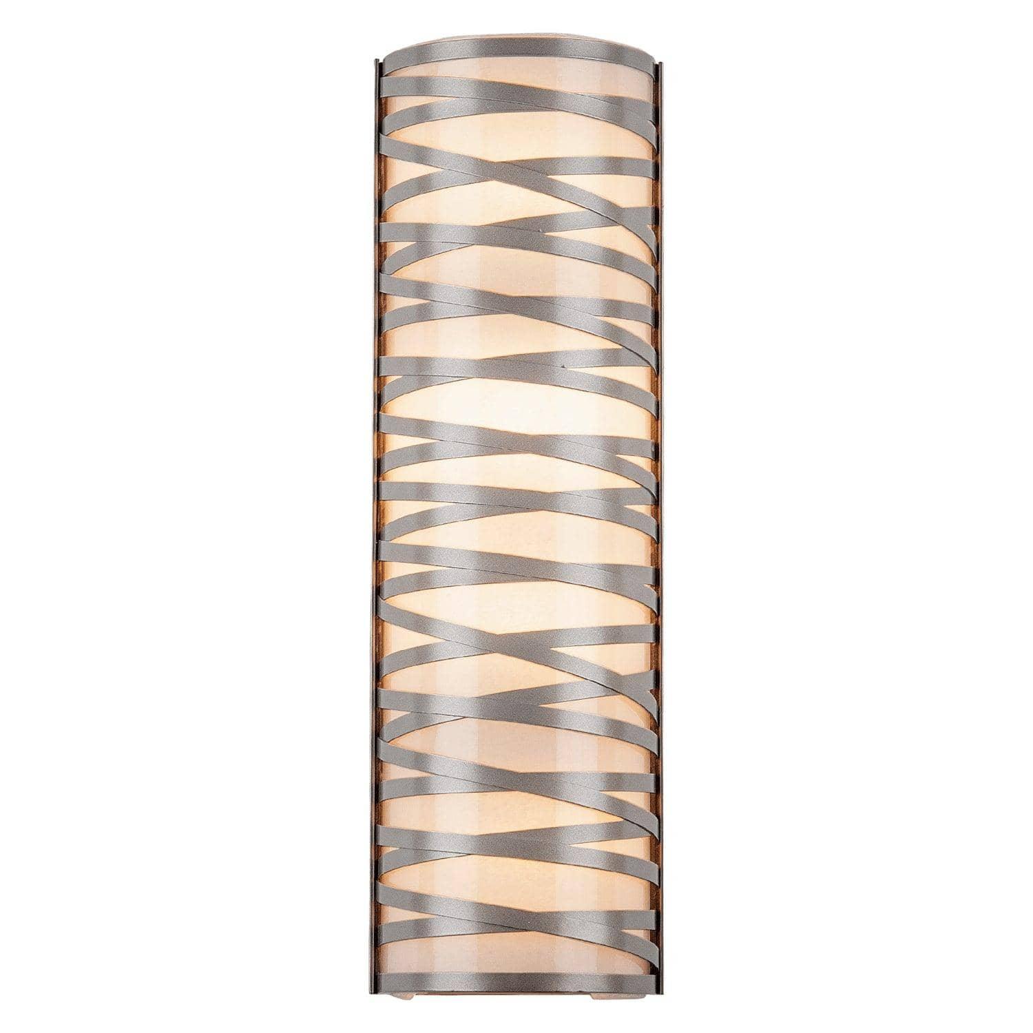 Hammerton Studio - Tempest Cover Sconce, -inch - CSB0013-24-BS-F-E2 | Montreal Lighting & Hardware