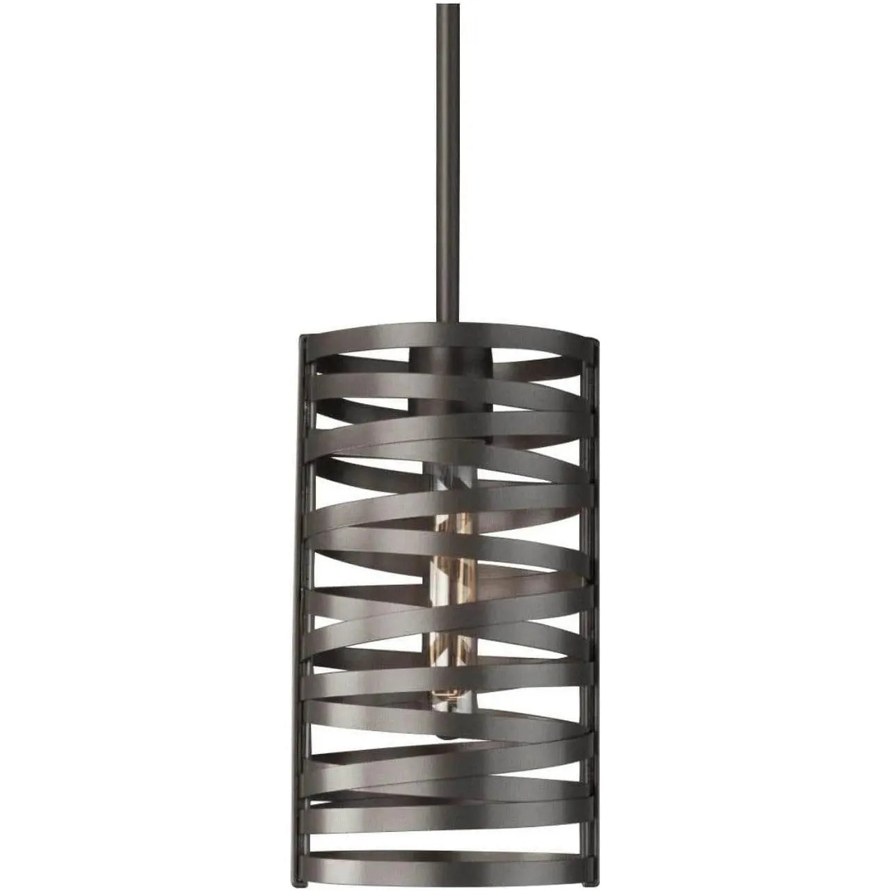 Hammerton Studio - Tempest Pendant Rod Suspended, 11-Inch - LAB0013-11-BS-0-001-E2 | Montreal Lighting & Hardware