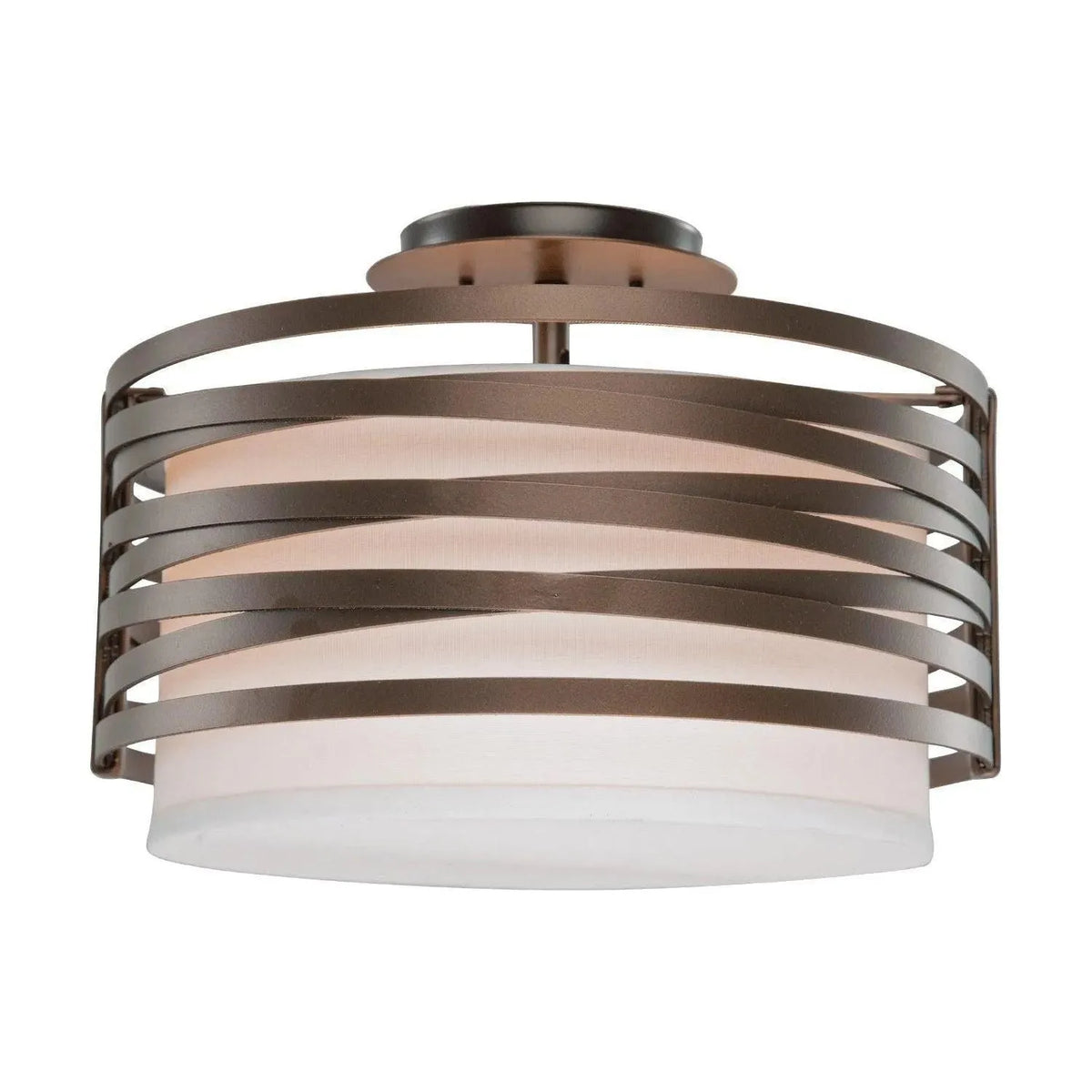 Hammerton Studio - Tempest Semi Flush - CLB0013-14-FB-SH-E2 | Montreal Lighting & Hardware