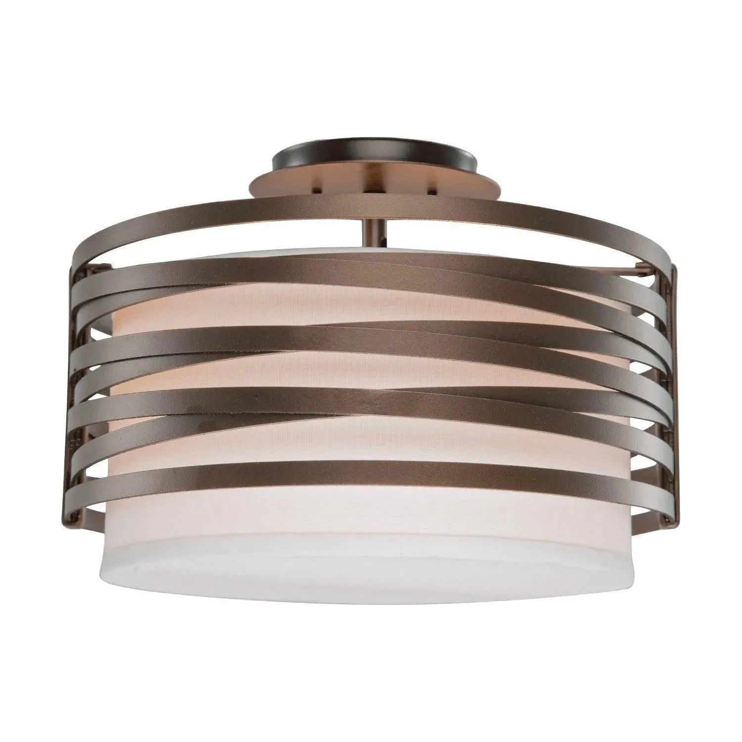 Hammerton Studio - Tempest Semi Flush - CLB0013-14-FB-SH-E2 | Montreal Lighting & Hardware