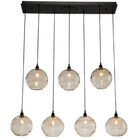 Hammerton Studio - Terra Linear Multi-Port, 7-Light - PLB0047-07-MB-OA-C01-E2 | Montreal Lighting & Hardware