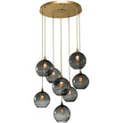 Hammerton Studio - Terra Round Multi-Port, 8-Light - CHB0047-08-GB-OS-C01-E2 | Montreal Lighting & Hardware