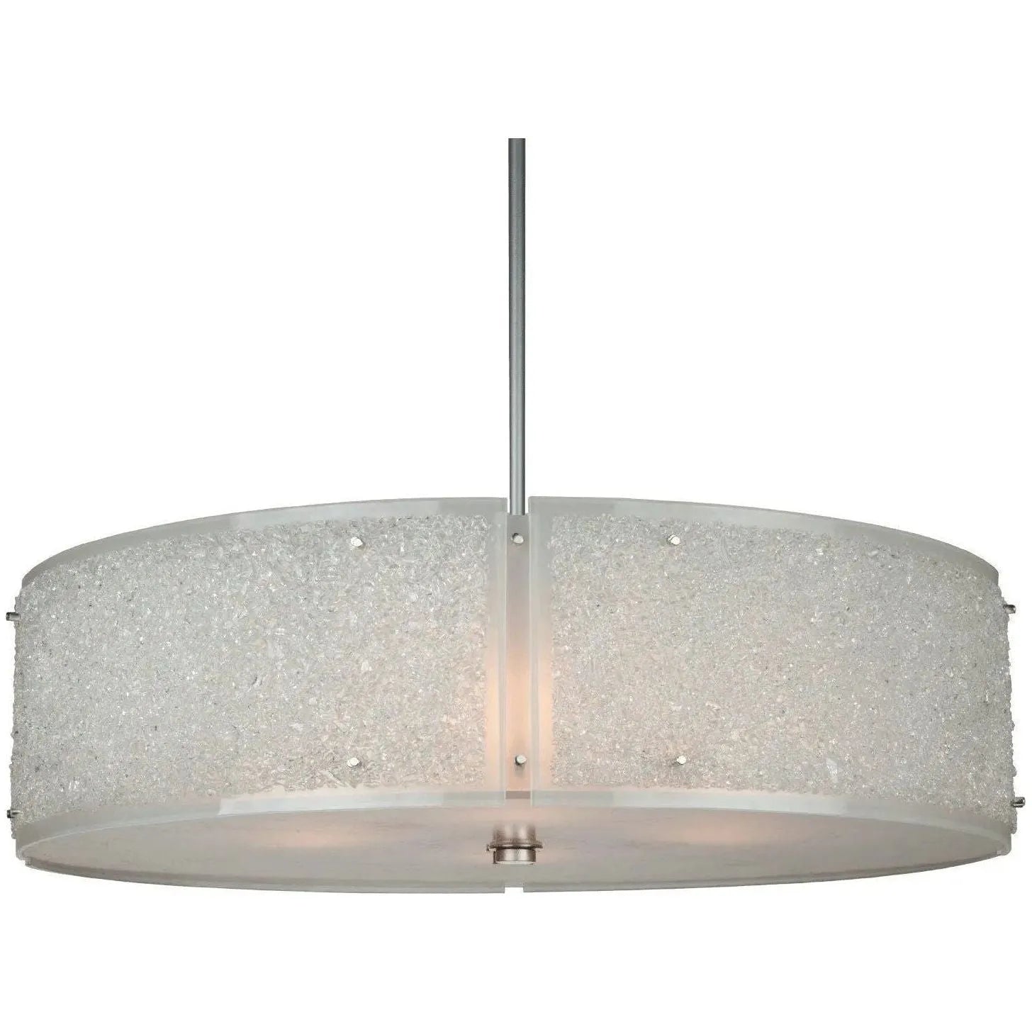 Hammerton Studio - Textured Glass Chandelier, 30-Inch - CHB0044-30-BS-FR-001-E2 | Montreal Lighting & Hardware
