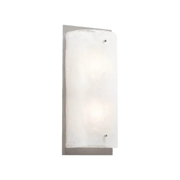 Hammerton Studio - Textured Glass Cover Sconce - CSB0044-13-BS-FG-E2 | Montreal Lighting & Hardware