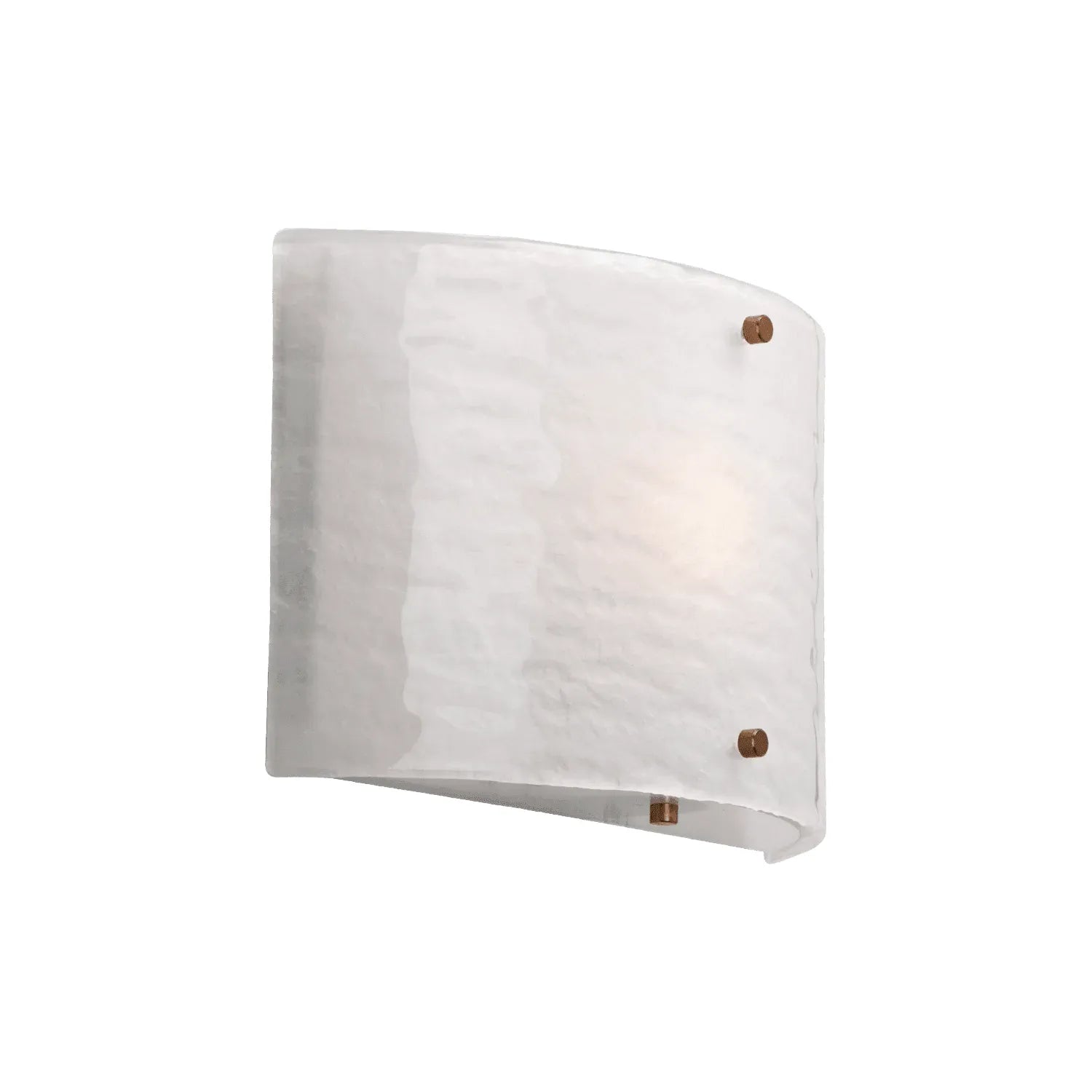 Hammerton Studio - Textured Glass Round Cover Sconce - CSB0044-0A-RB-FG-E2 | Montreal Lighting & Hardware