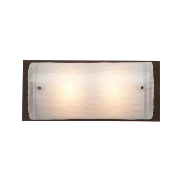 Vanité en verre texturé, 0B pouces