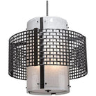 Hammerton Studio - Tweed Double Drum, 24-Inch - CHB0037-2A-MB-FG-001-E2 | Montreal Lighting & Hardware