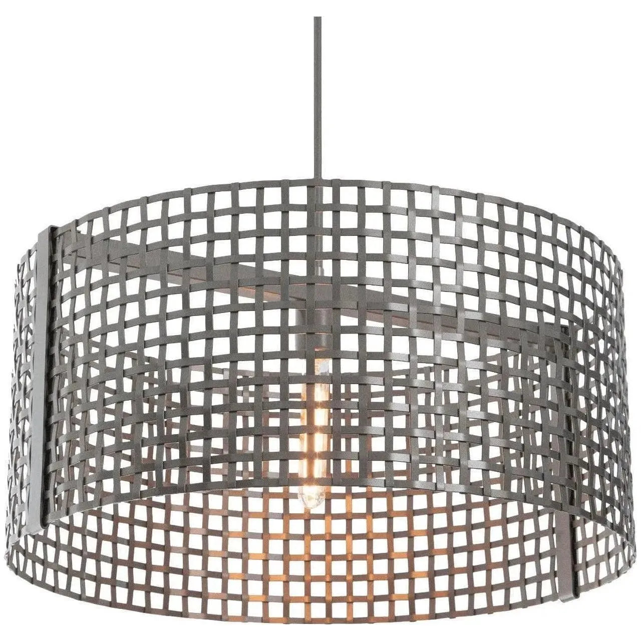 Hammerton Studio - Tweed Drum, 24-Inch - CHB0037-24-BS-0-001-E2 | Montreal Lighting & Hardware