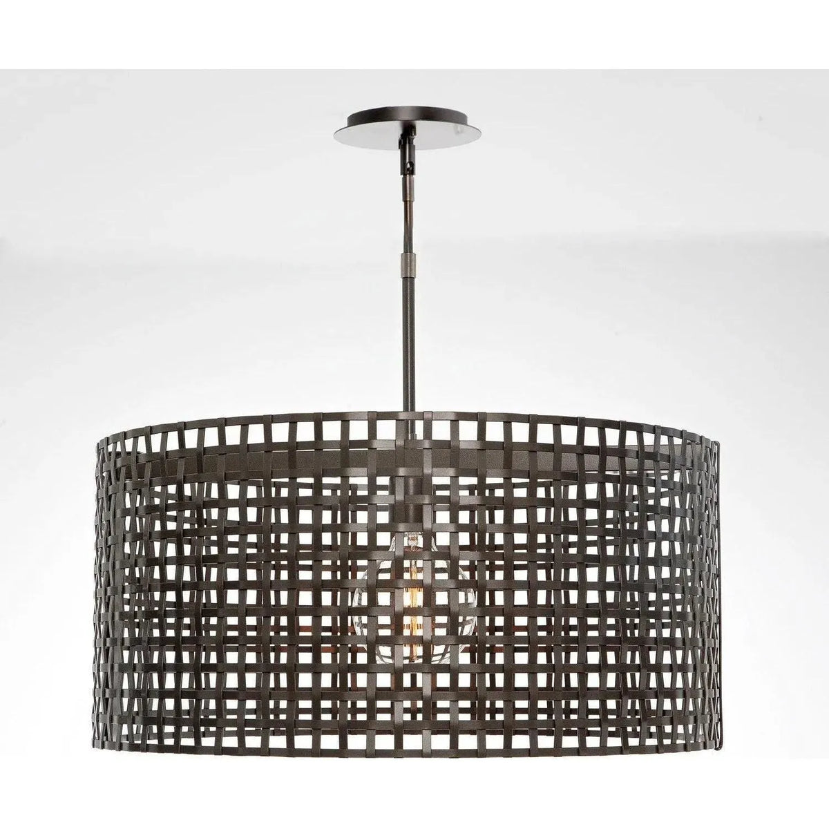 Hammerton Studio - Tweed Drum, 24-Inch - CHB0037-24-FB-0-001-E2 | Montreal Lighting & Hardware