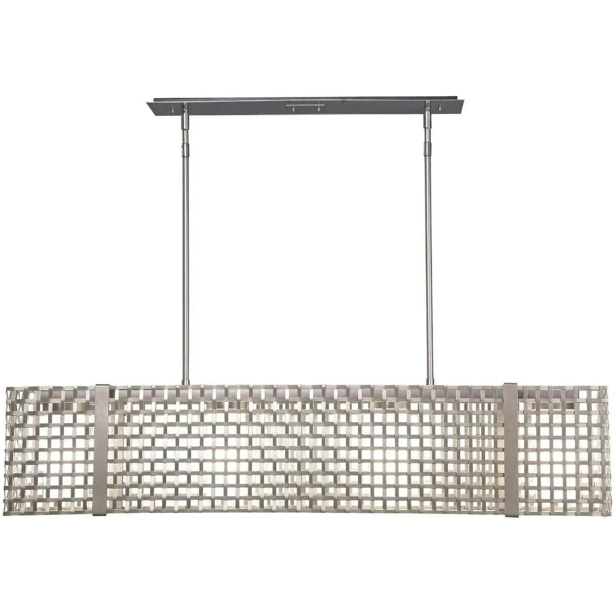 Hammerton Studio - Tweed Linear Suspension, 45-Inch - PLB0037-45-BS-F-001-L1 | Montreal Lighting & Hardware