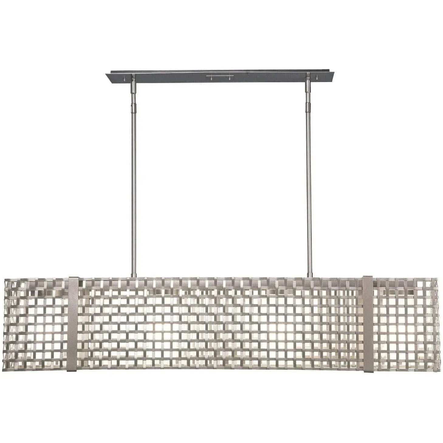 Hammerton Studio - Tweed Linear Suspension, 45-Inch - PLB0037-45-BS-F-001-E2 | Montreal Lighting & Hardware
