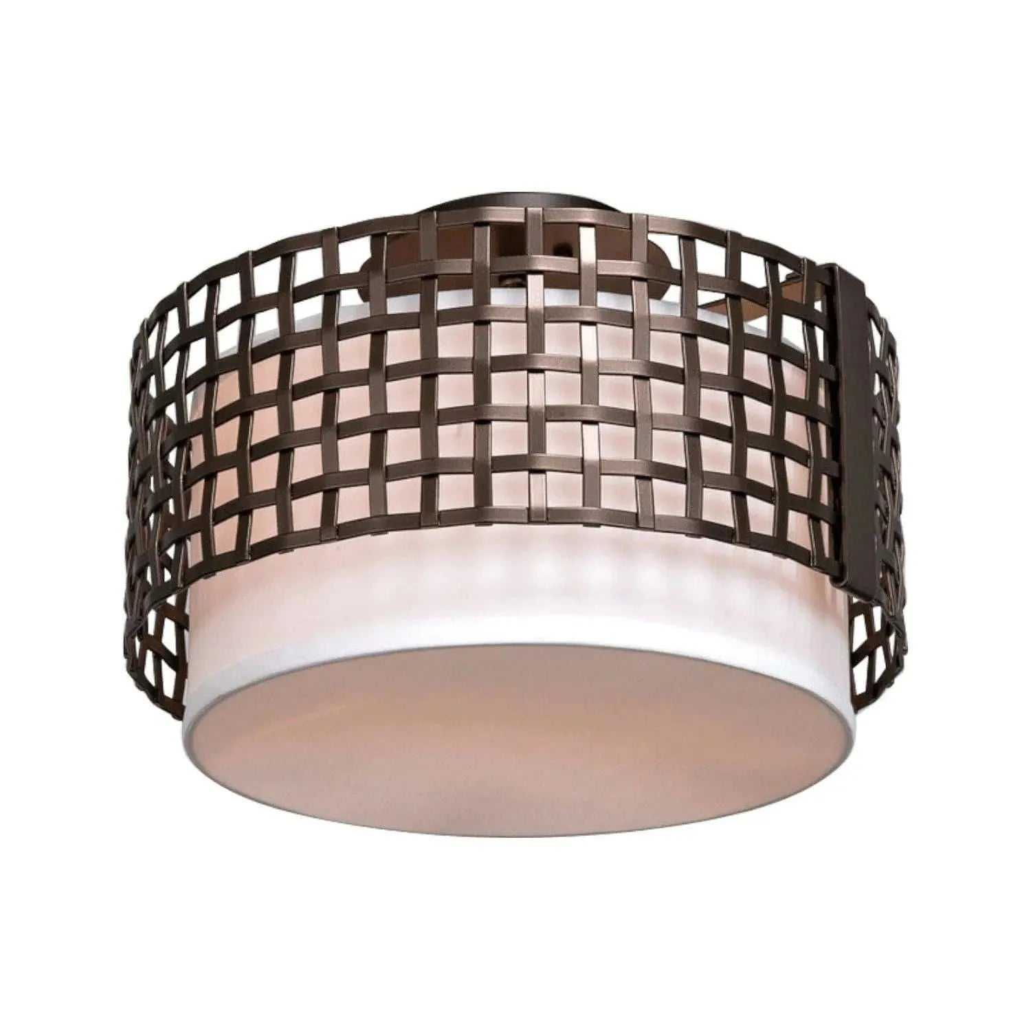 Hammerton Studio - Tweed Semi Flush - CLB0037-14-FB-SH-E2 | Montreal Lighting & Hardware