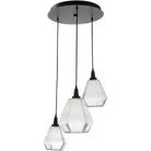 Hammerton Studio - Two Tier Blossom Ring Chandelier, 50-Inch - CHB0059-2B-BS-BC-CA1-L1 | Montreal Lighting & Hardware