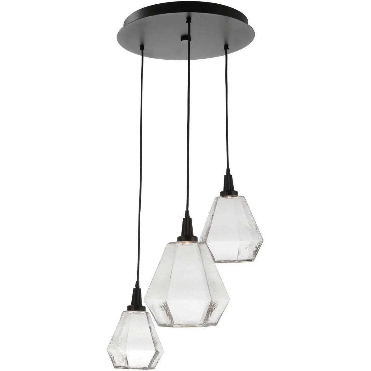 Hammerton Studio - Two Tier Blossom Ring Chandelier, 50-Inch - CHB0059-2B-BS-BC-CA1-L1 | Montreal Lighting & Hardware