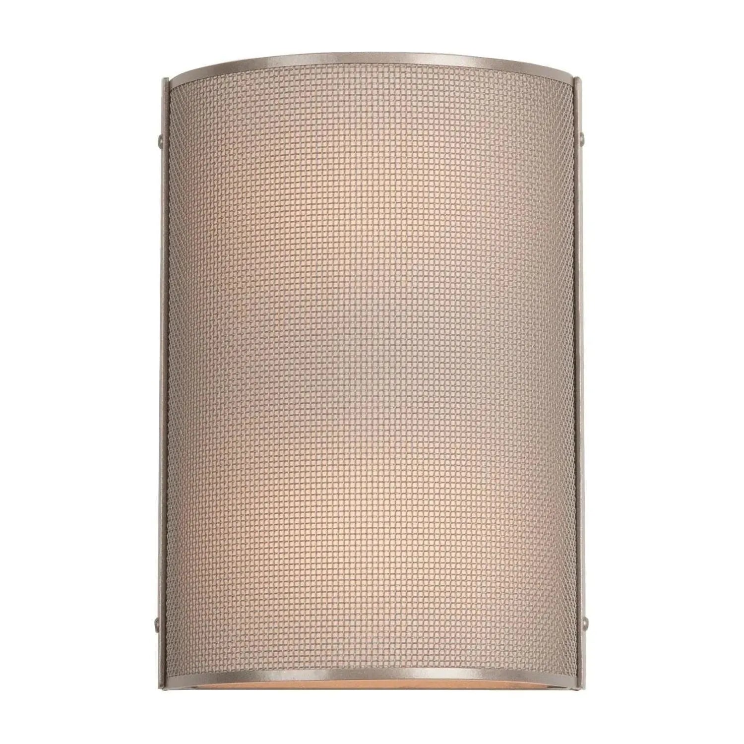 Hammerton Studio - Uptown Mesh Cover Sconce - CSB0019-11-BS-F-E1 | Montreal Lighting & Hardware