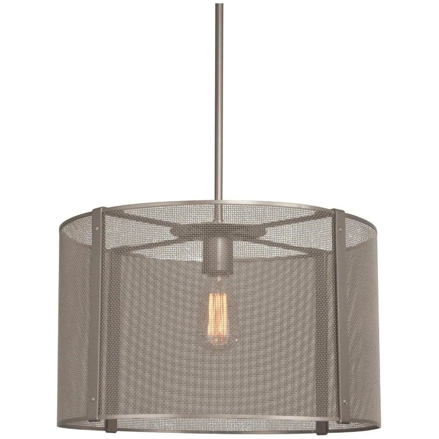 Hammerton Studio - Uptown Mesh Drum, 18-Inch - CHB0019-18-BS-0-001-E2 | Montreal Lighting & Hardware