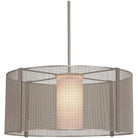 Hammerton Studio - Uptown Mesh Drum, 24-Inch - CHB0019-24-BS-F-001-E2 | Montreal Lighting & Hardware