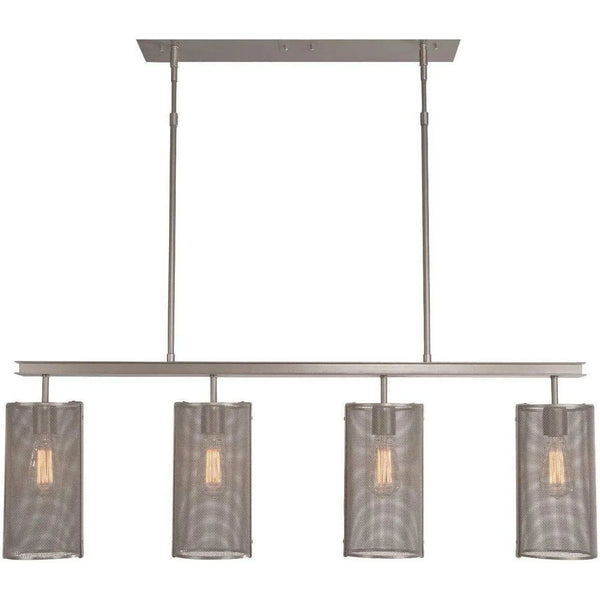 Maillage du centre-ville Suspension linéaire , 4 lumières