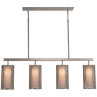 Hammerton Studio - Uptown Mesh Linear Suspension, 4-Light - PLB0019-43-BS-F-001-L1 | Montreal Lighting & Hardware
