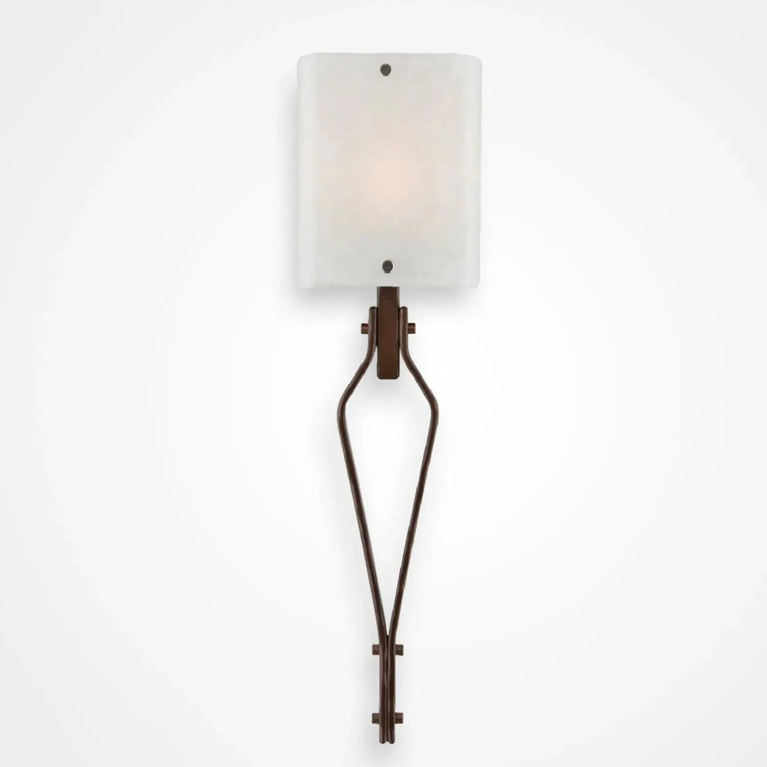 Hammerton Studio - Urban Loft Angle Cover Sconce - CSB0026-0A-RB-FG-E2 | Montreal Lighting & Hardware