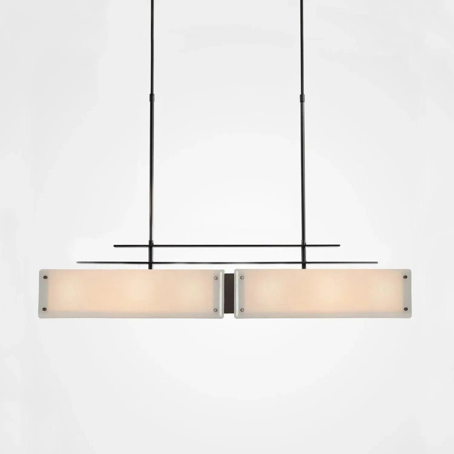 Hammerton Studio - Urban Loft LED Linear Suspension, 45-Inch - PLB0026-0B-GM-IW-001-L1 | Montreal Lighting & Hardware