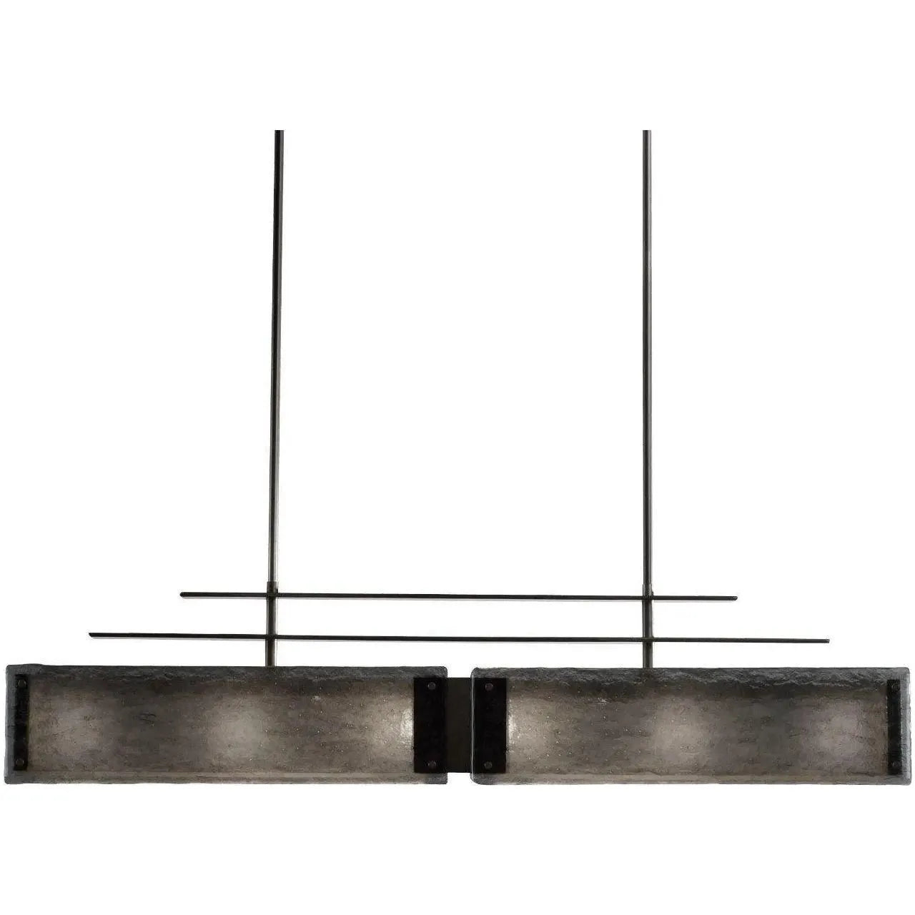 Hammerton Studio - Urban Loft LED Linear Suspension, 45-Inch - PLB0026-0B-GM-SG-001-L1 | Montreal Lighting & Hardware