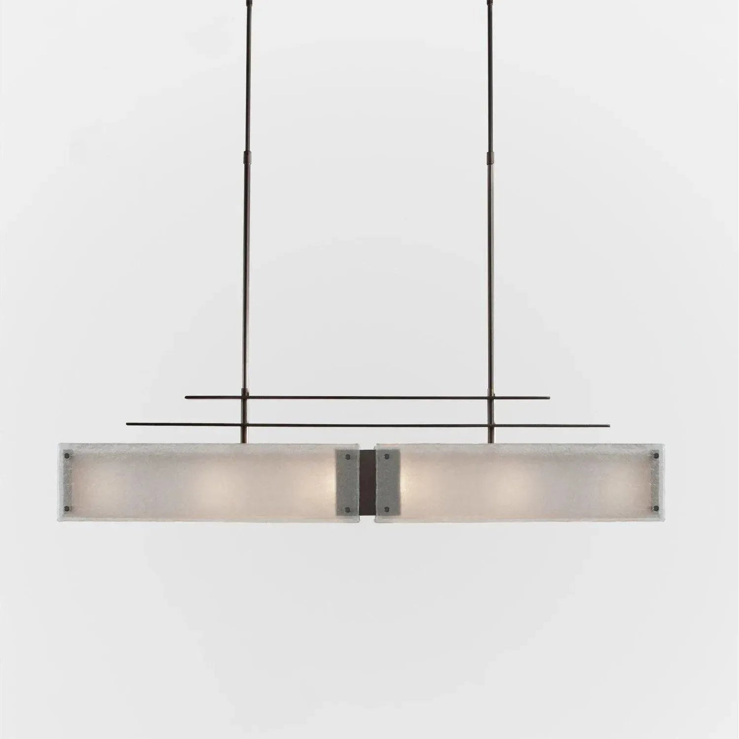 Hammerton Studio - Urban Loft LED Linear Suspension, 45-Inch - PLB0026-0B-RB-FG-001-L1 | Montreal Lighting & Hardware