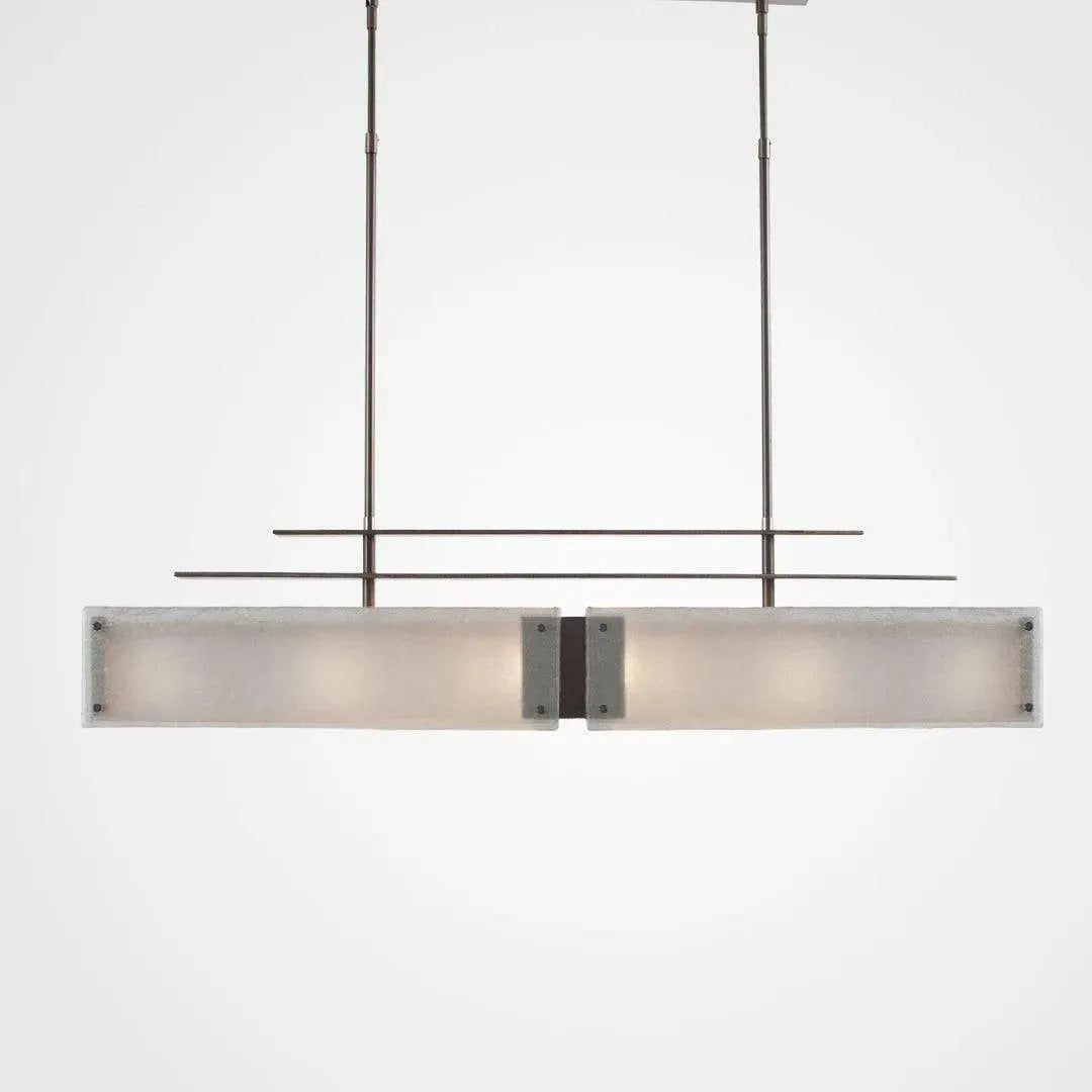 Hammerton Studio - Urban Loft Linear Suspension, 45-Inch - PLB0026-0B-SN-FG-001-E2 | Montreal Lighting & Hardware