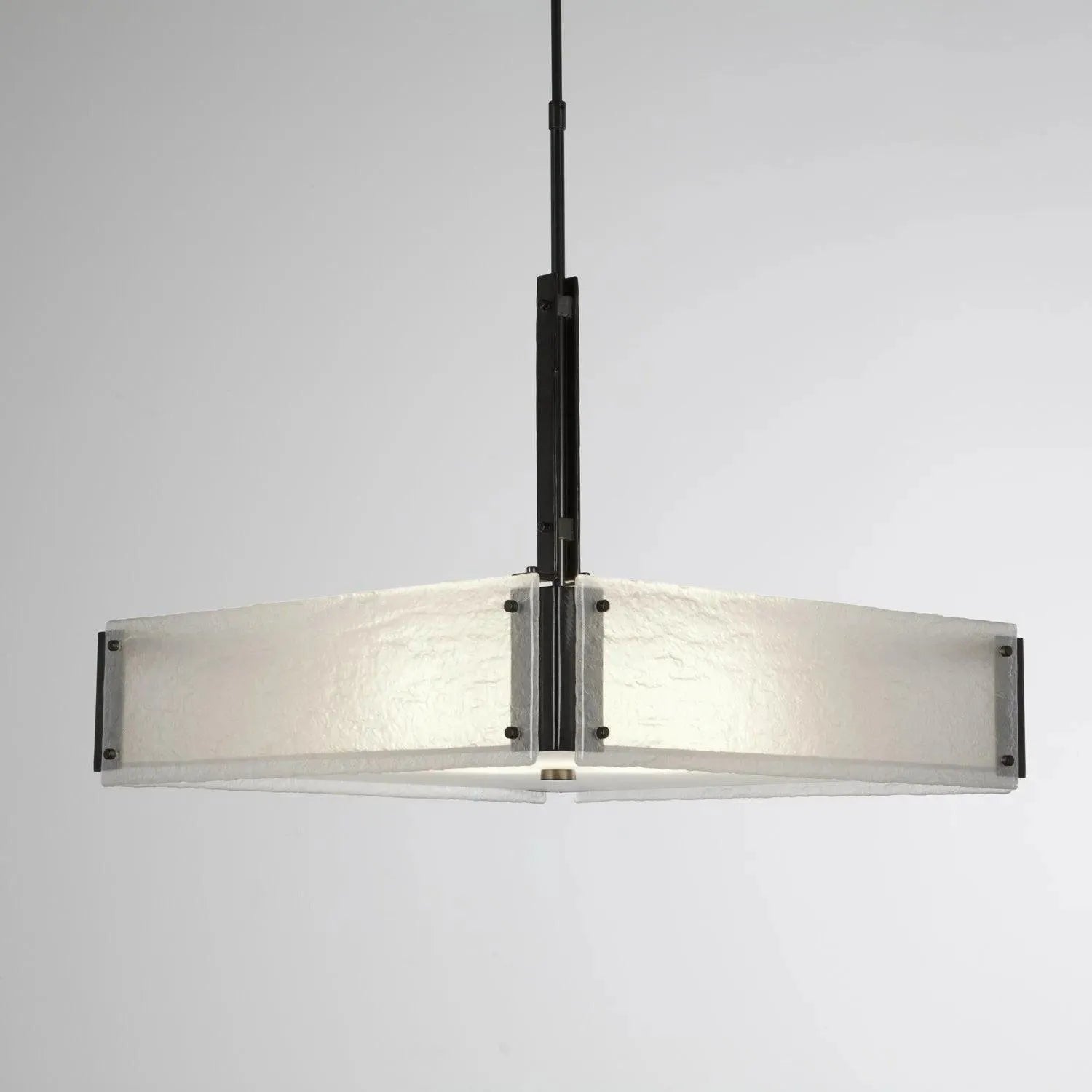 Hammerton Studio - Urban Loft Square Chandelier, 24-Inch - CHB0026-0A-GM-BG-001-E2 | Montreal Lighting & Hardware